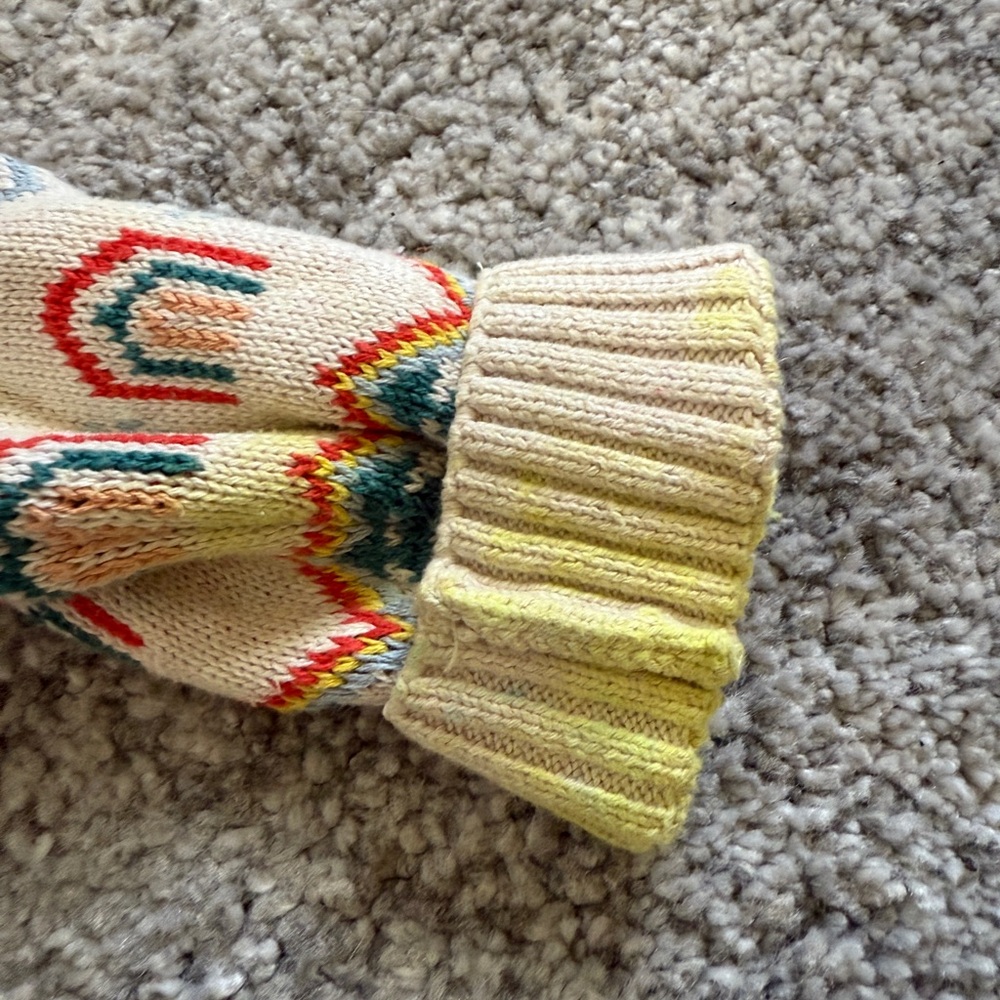 Colorful Patterned Sweater - Picture 2 of 2